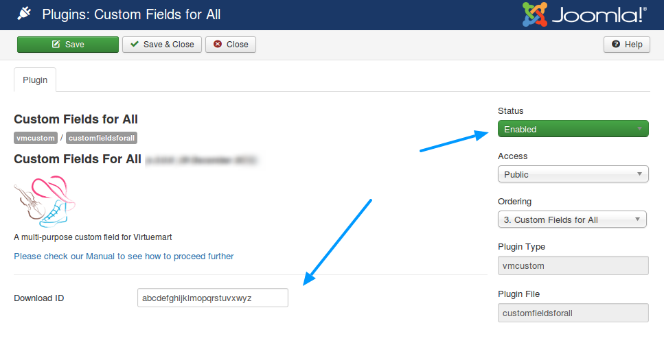 enable plugin dld