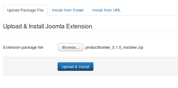 installation j3