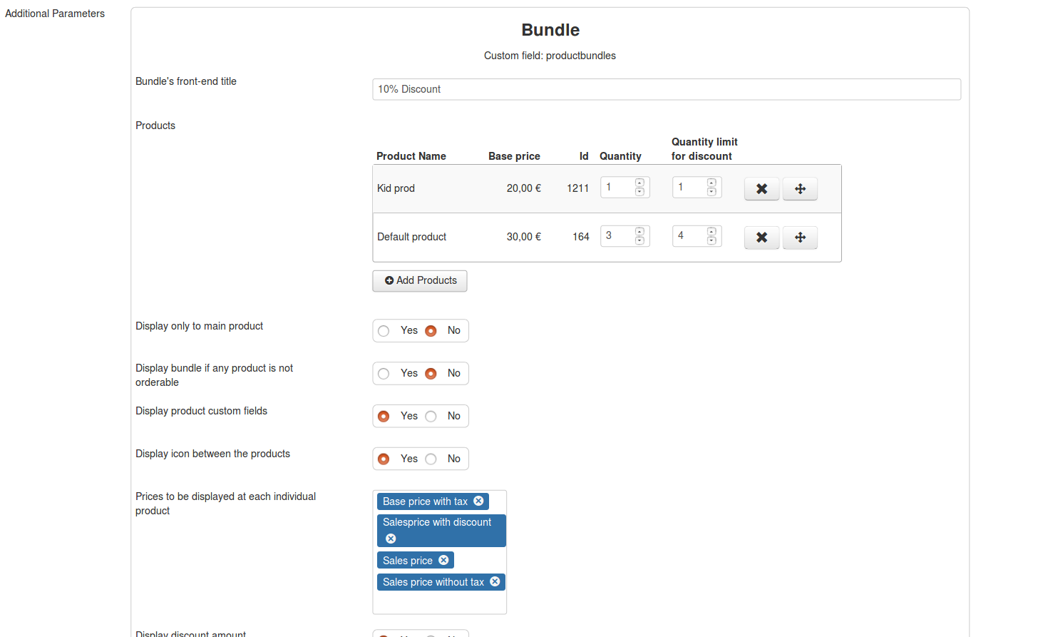 setup bundle