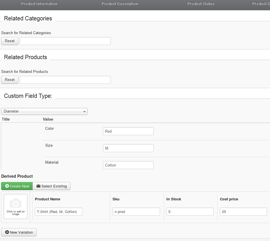 assign to product2